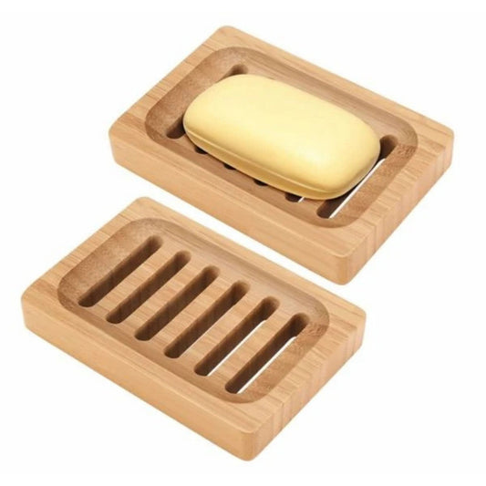 Houten zeepbakje bamboe