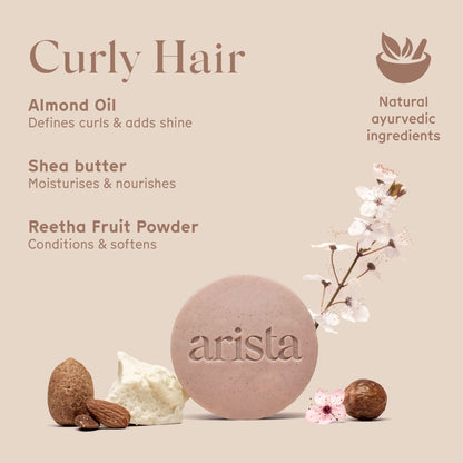 Arista Ayurveda - Shampoo Bar - Krullend haar