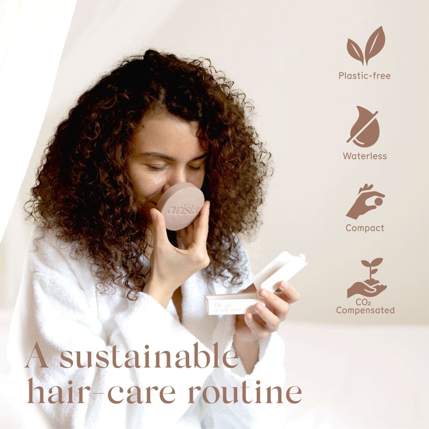 Arista Ayurveda - Shampoo Bar - Krullend haar
