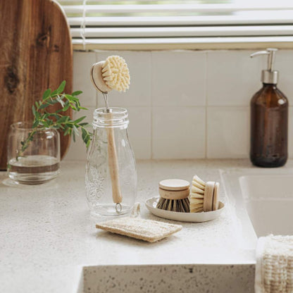 Bamboe afwasborstelset - Set van 4 stuks